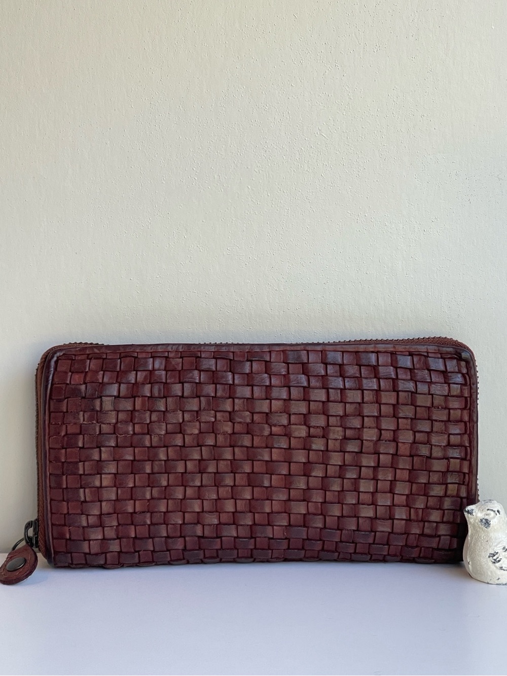 Ashwood Woven Genuine Leather Wallet